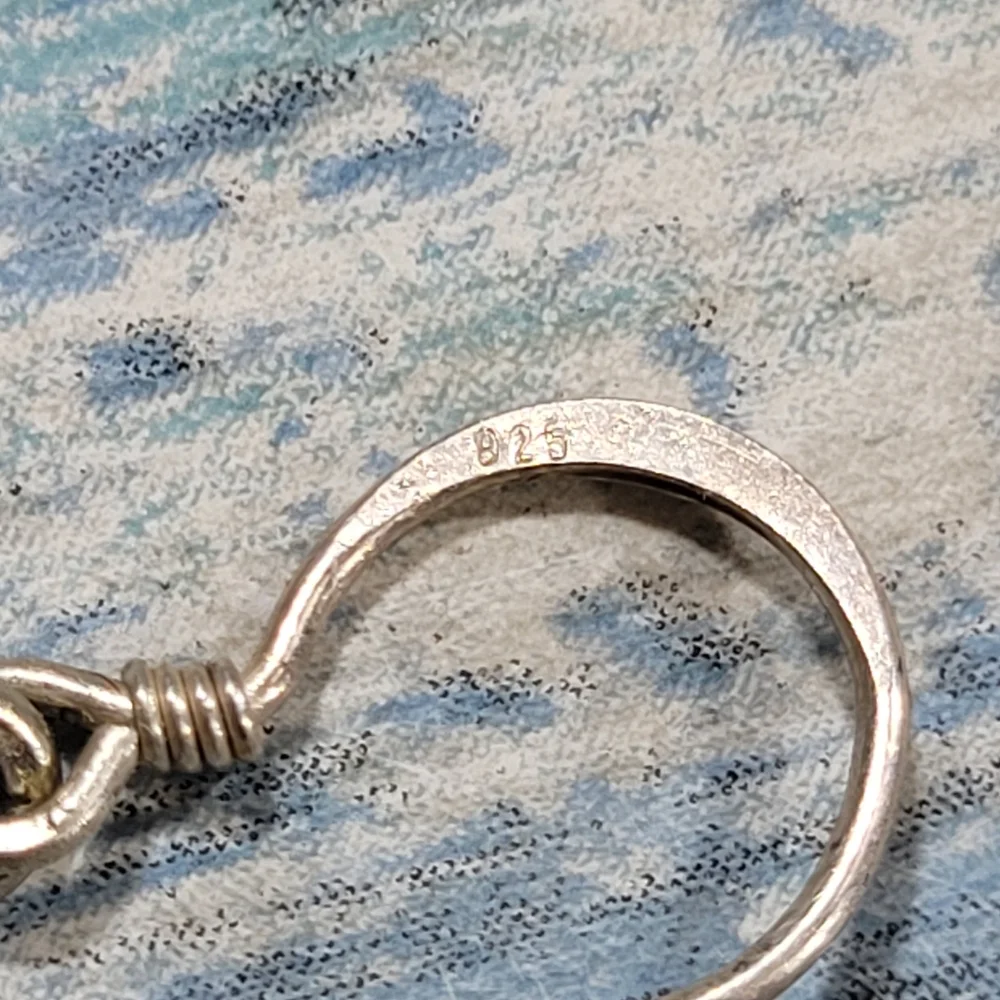 Sterling Turtle Earrings. - Picture 8 of 11